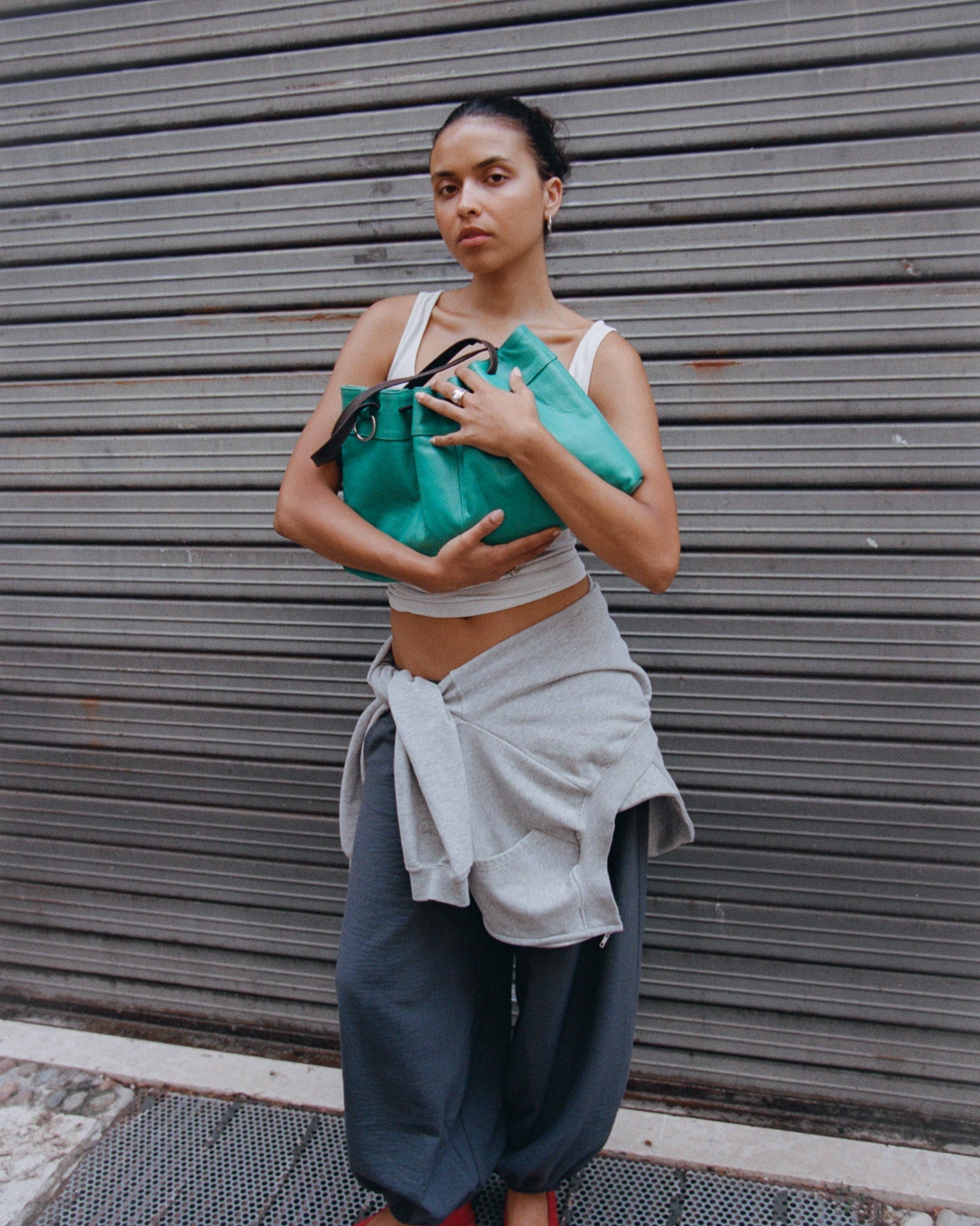 Dumpling Bag / Turquoise