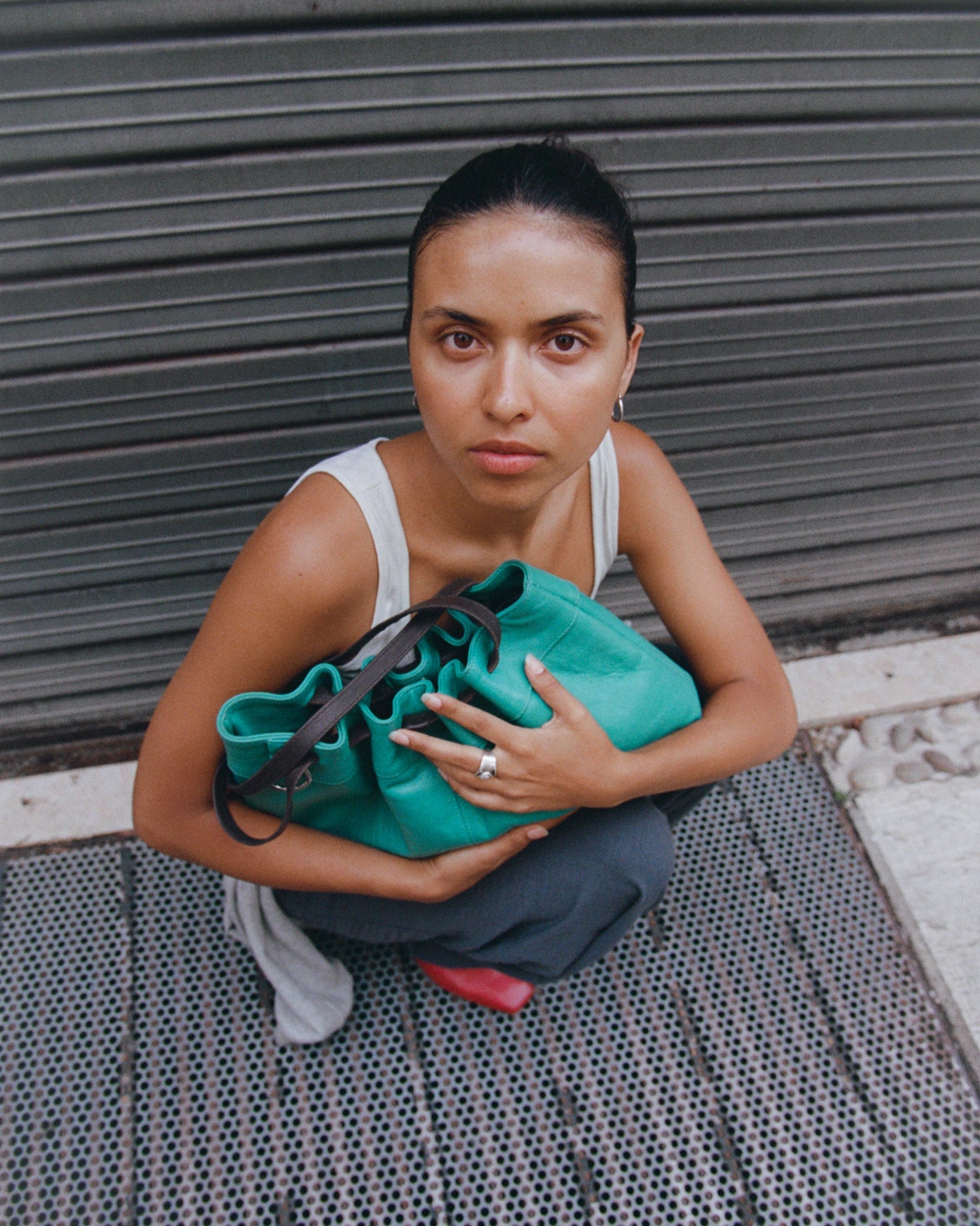 Dumpling Bag / Turquoise