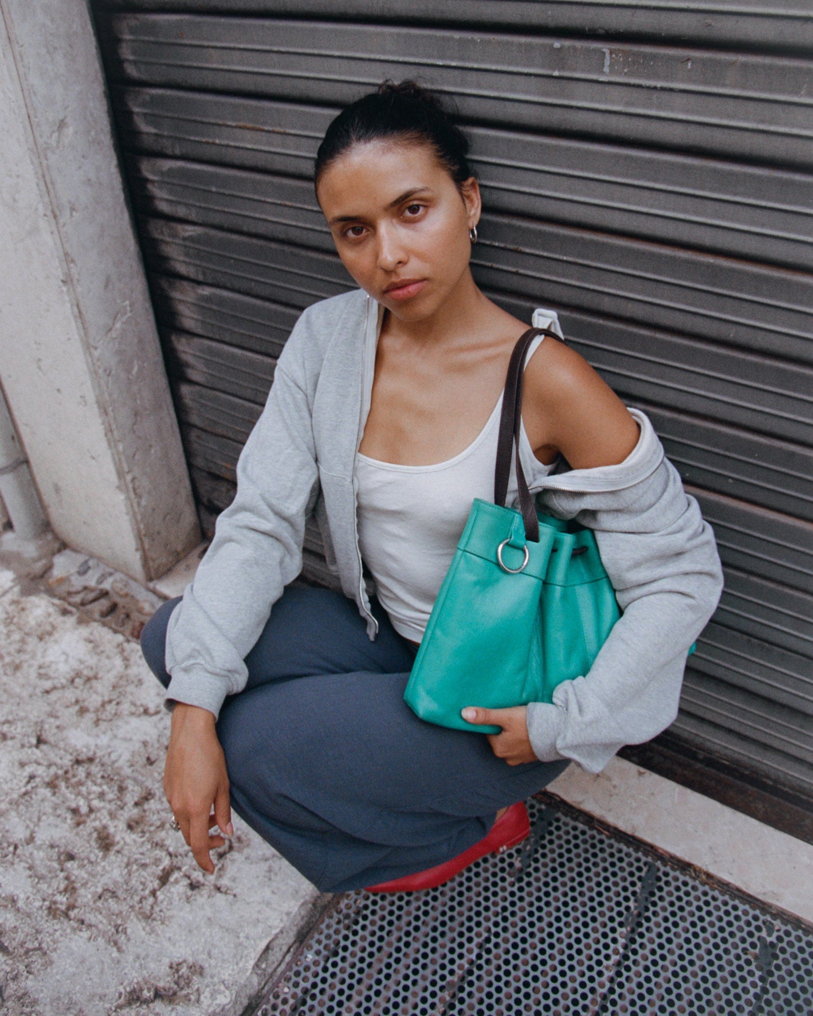 Dumpling Bag / Turquoise