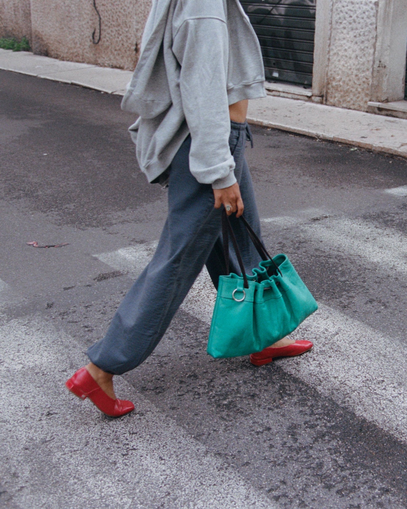 Dumpling Bag / Turquoise