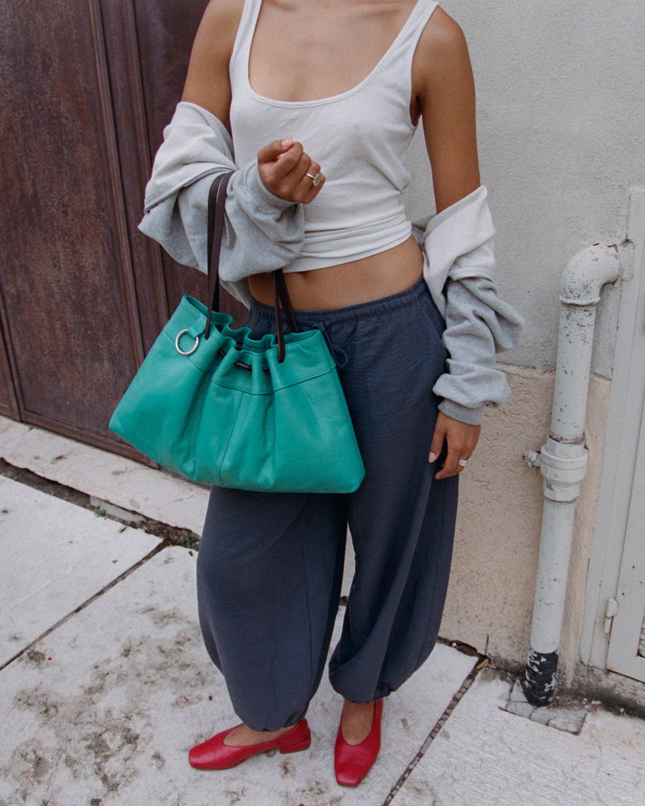 Dumpling Bag / Turquoise