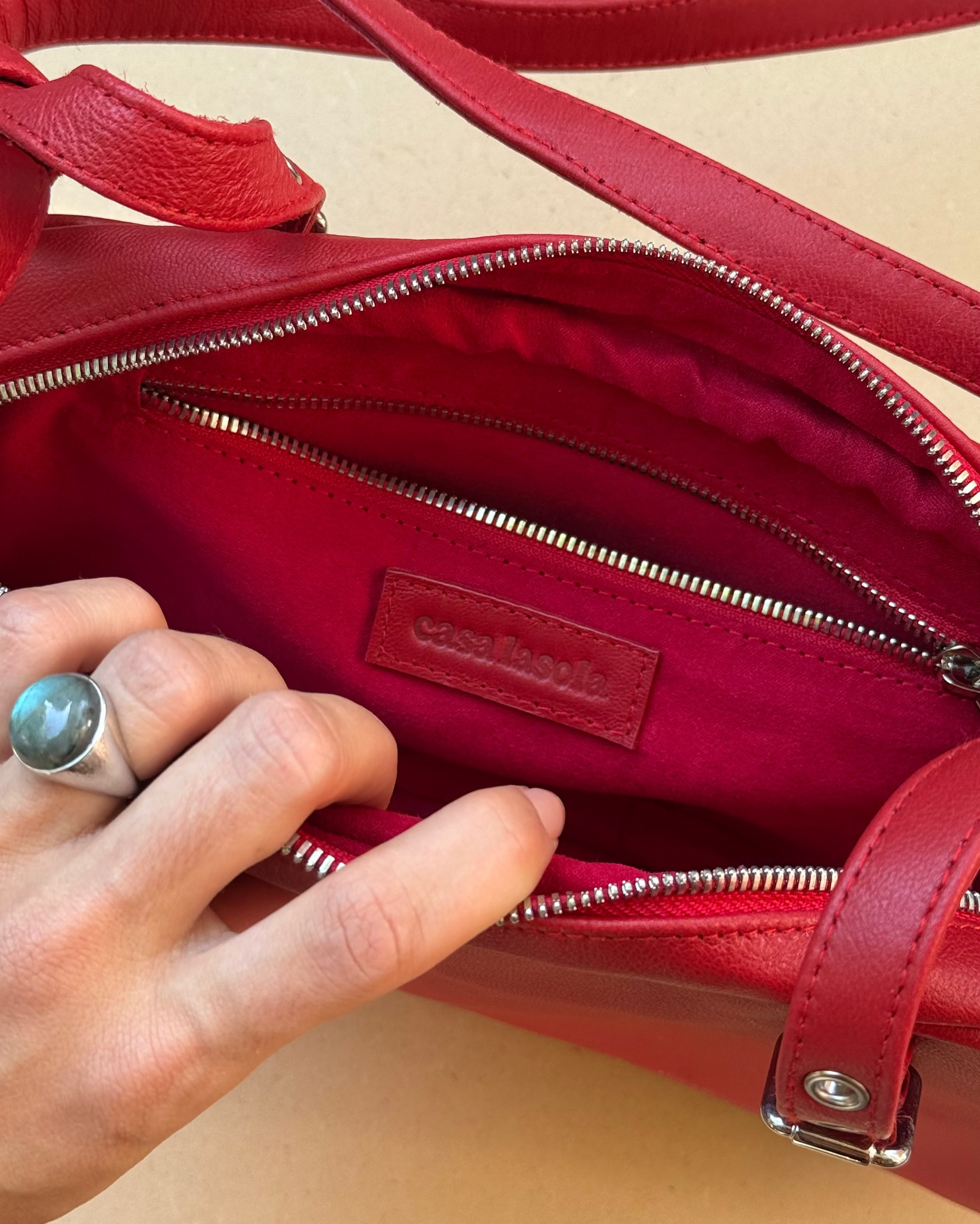 Veronica Bag / Cherry